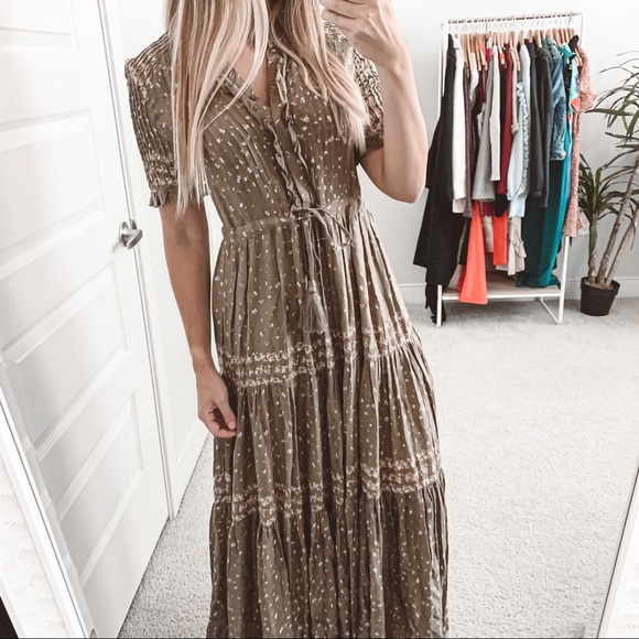 Rare Feelings Floral Maxi Dress 